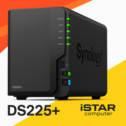 Synology ds225 nas baies - nas, 2